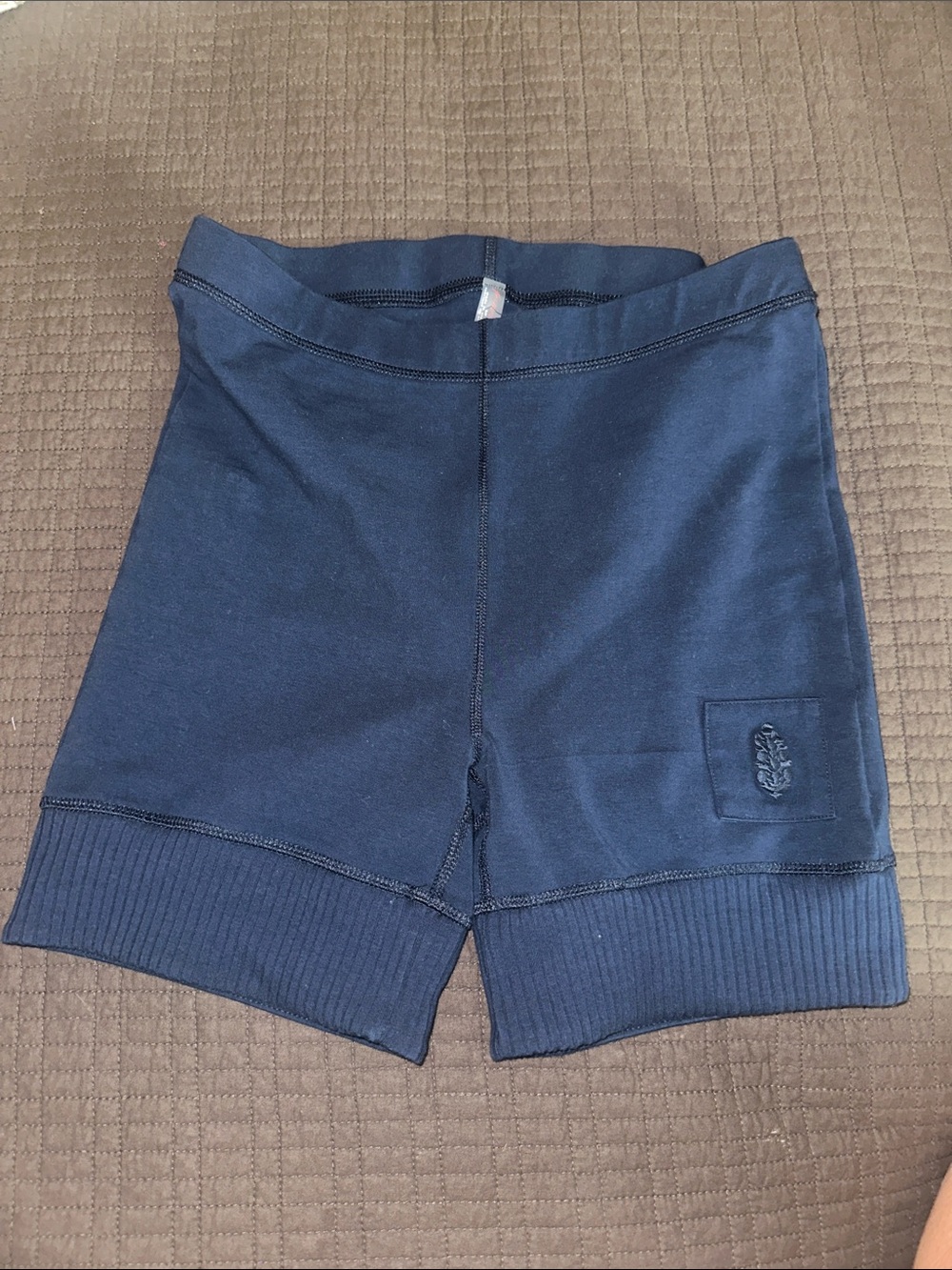free people movement navy shorts.